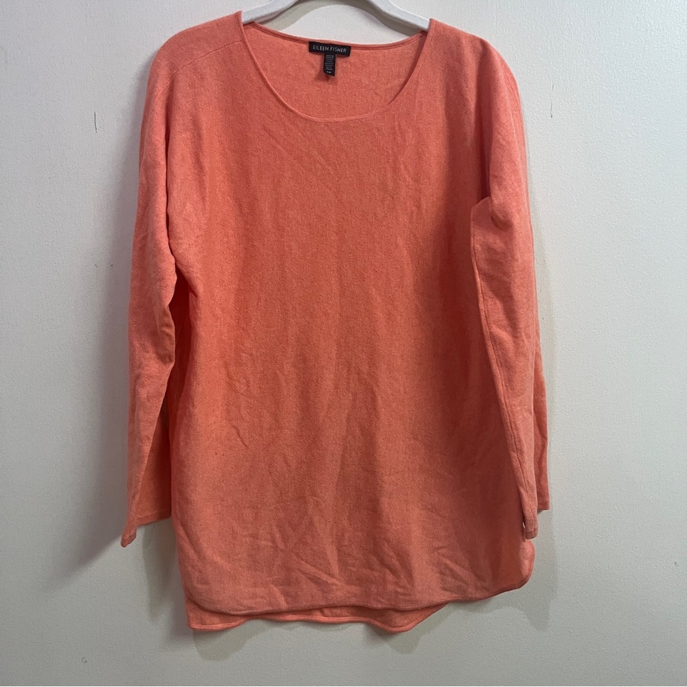 Eileen Fisher Coral Blouse